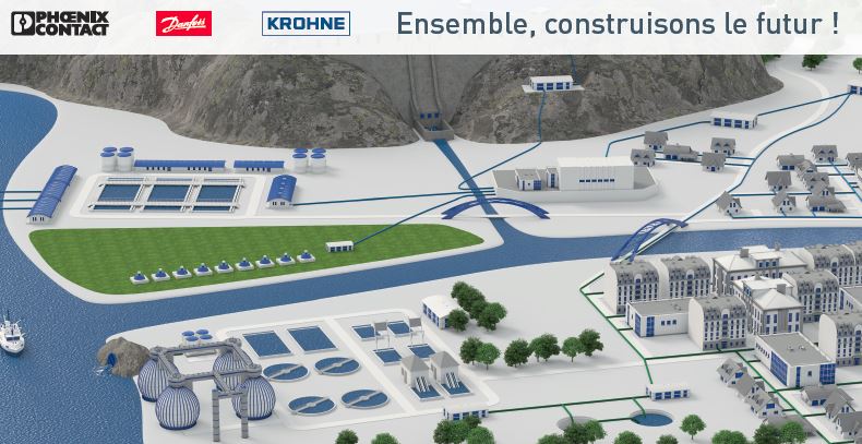 Collaboration Pollutec 2018 KROHNE, PHOENIX CONTACT et DANFOSS