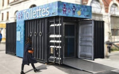 Des toilettes publiques économes présentées au #CGLE20